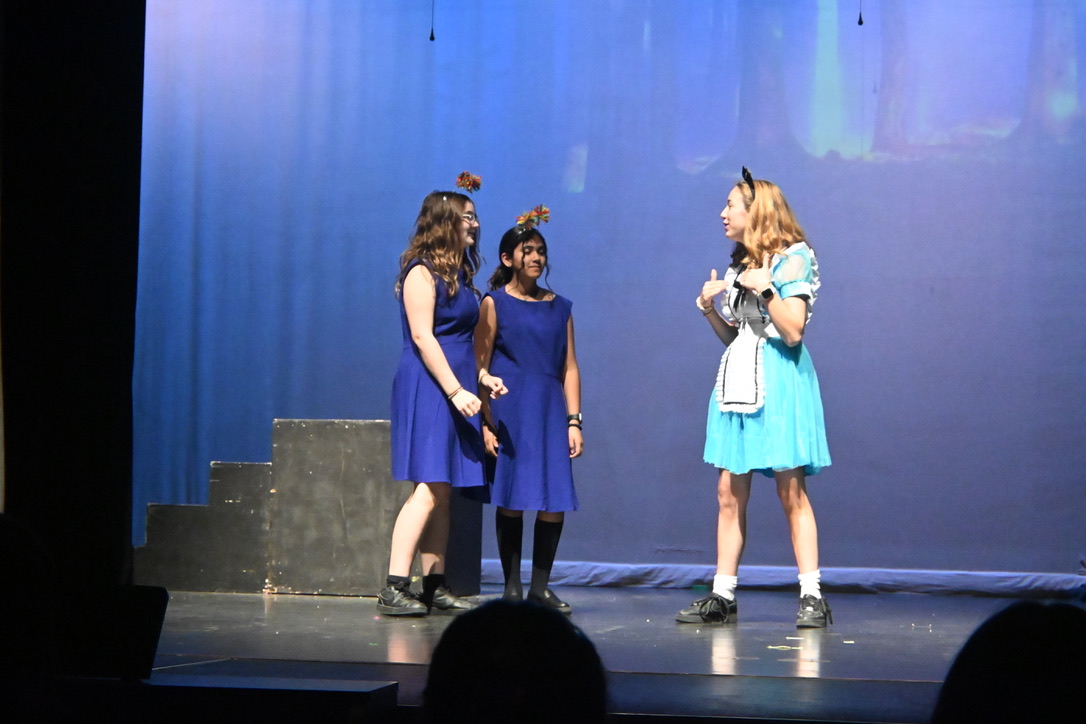 Alice in Wonderland production moment 15